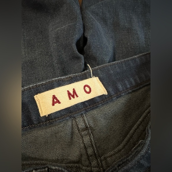 AMO Twist Seam Skinny Jean in Eclipse wash size 29 - Picture 7 of 9